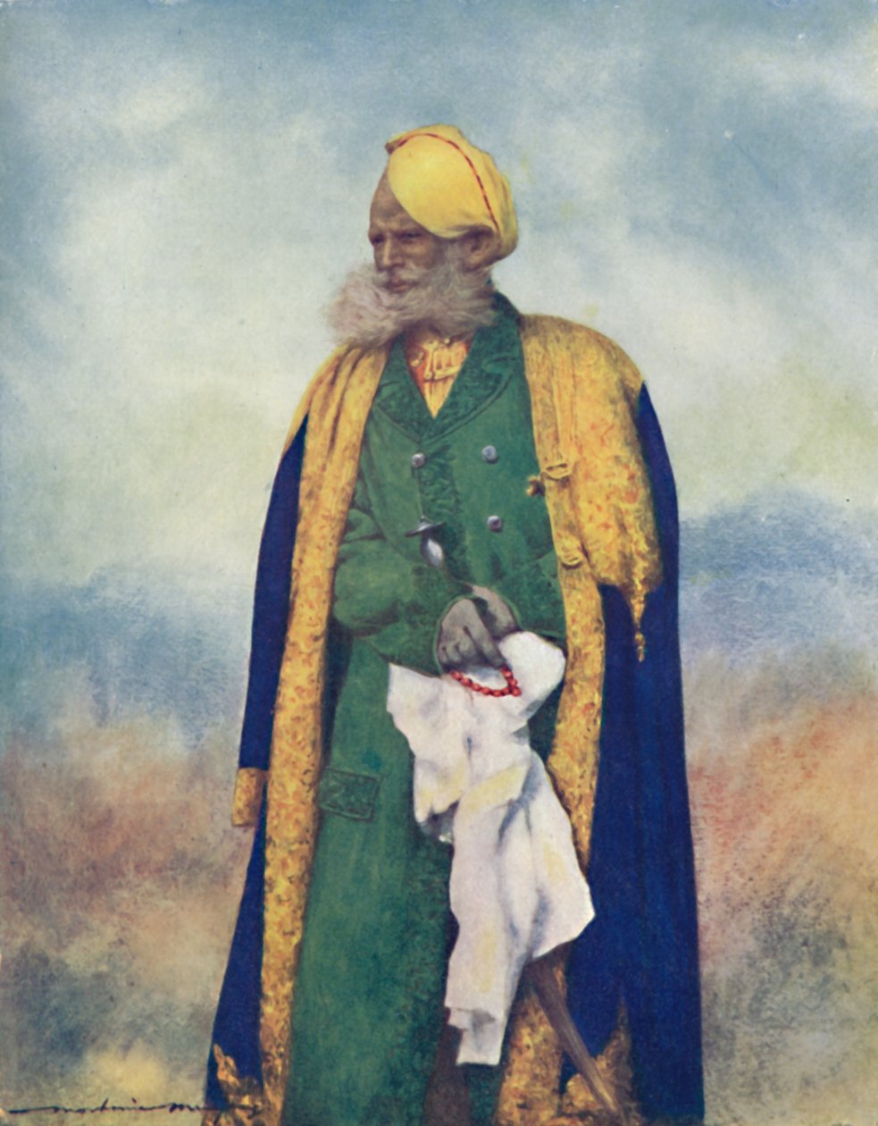 Ein Rajput von Rajgarh von Mortimer L Menpes