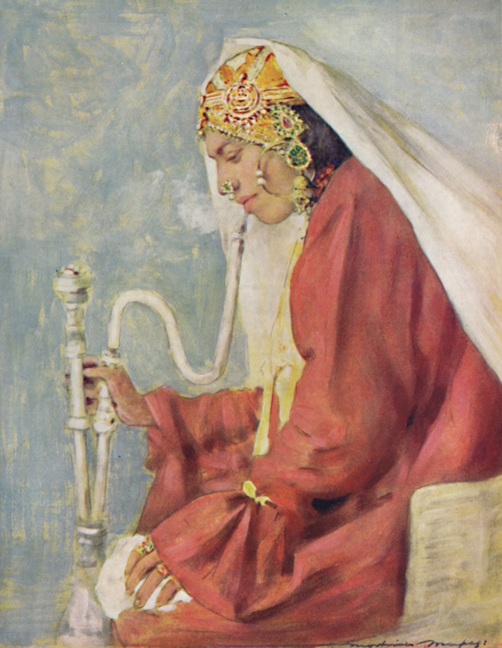 Ein singendes Mädchen, 1903 von Mortimer L Menpes