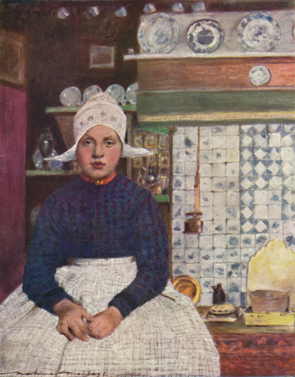 In Volendam, 1903 von Mortimer L Menpes