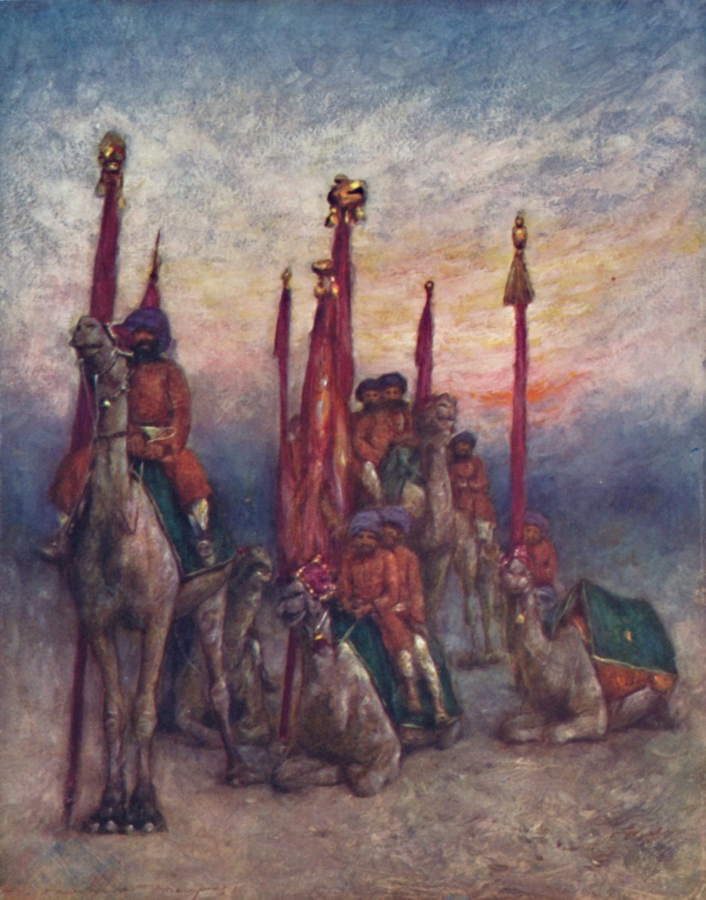 Lager der Bombay-Häuptlinge, 1903 von Mortimer L Menpes