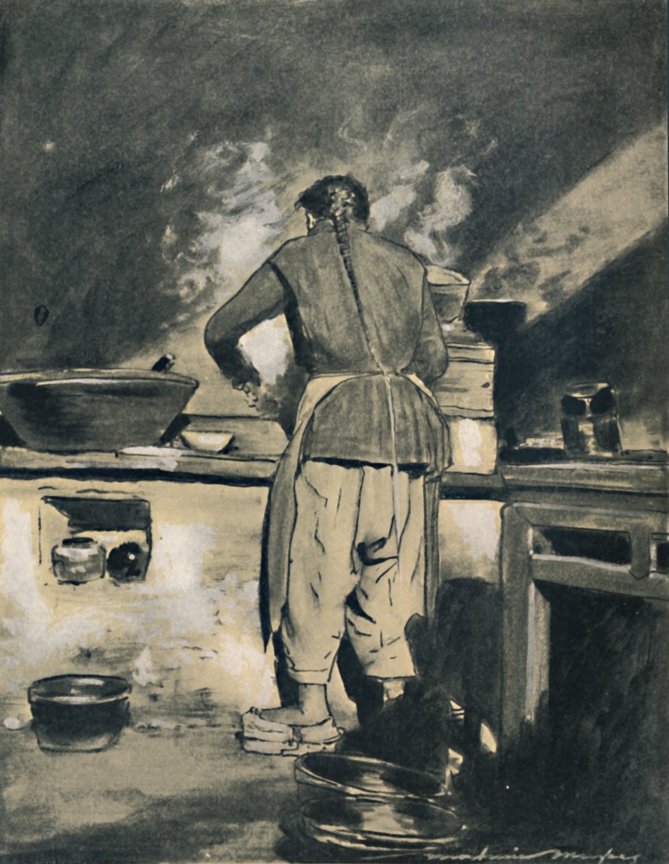 Chinesischer Koch, 1903 von Mortimer L Menpes