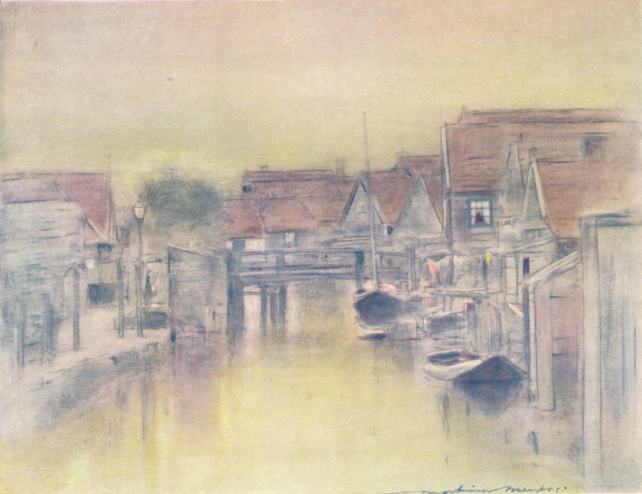 Edam, 1903 von Mortimer L Menpes