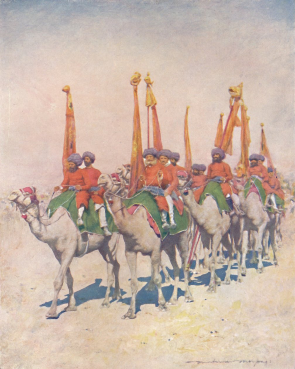 Emblemträger von Cutch, 1903 von Mortimer L Menpes