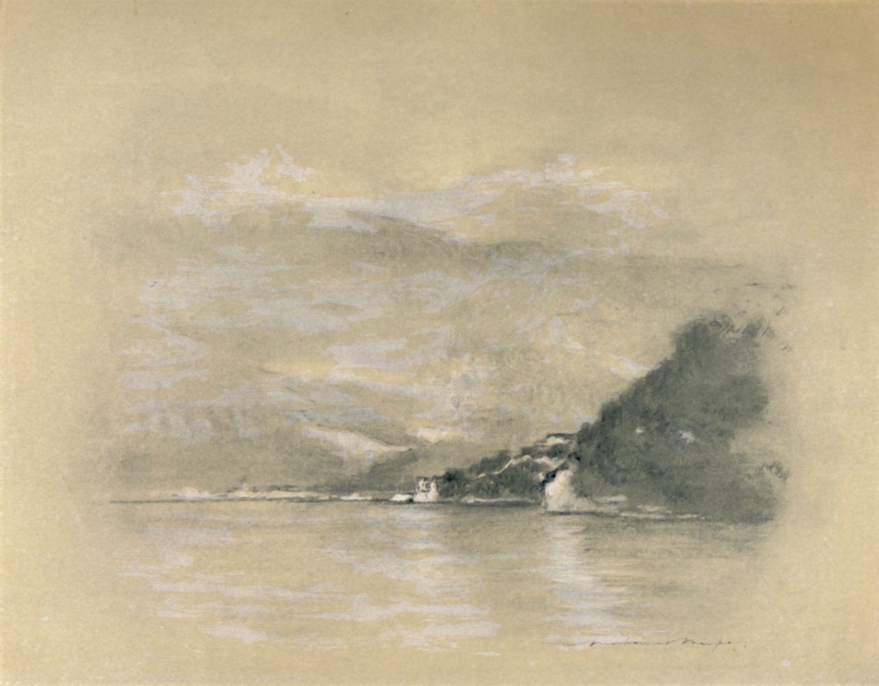 Vierwaldstättersee, 1903 von Mortimer L Menpes