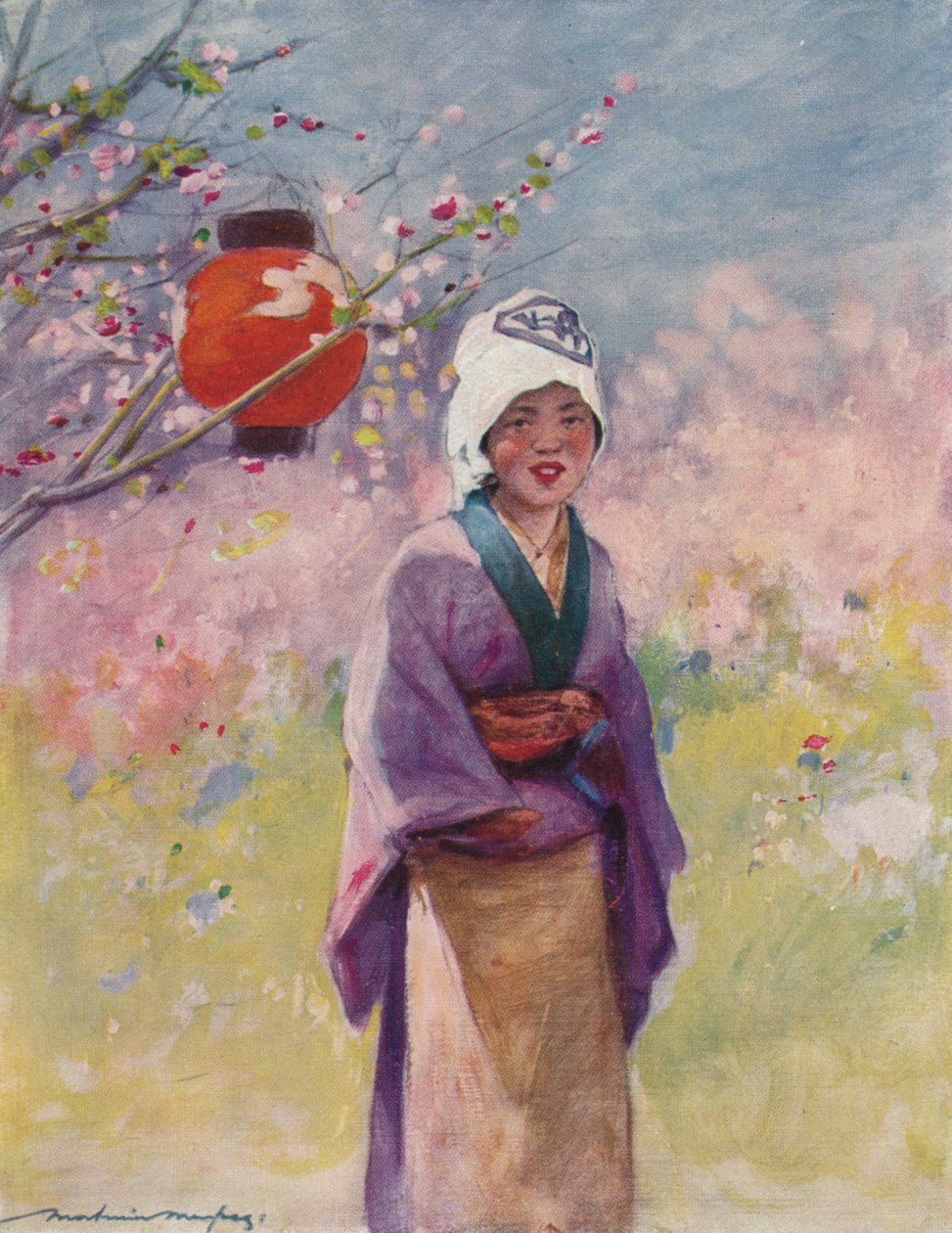 Miss Granatapfel, ca. 1887, 1901 von Mortimer L Menpes
