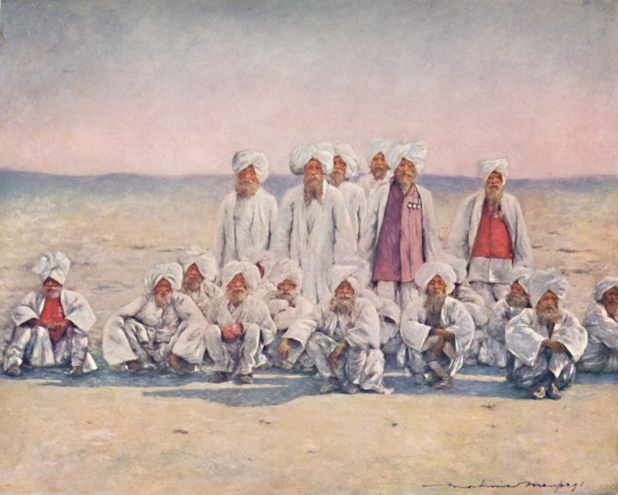 Am Durbar-Tag, 1903 von Mortimer L Menpes