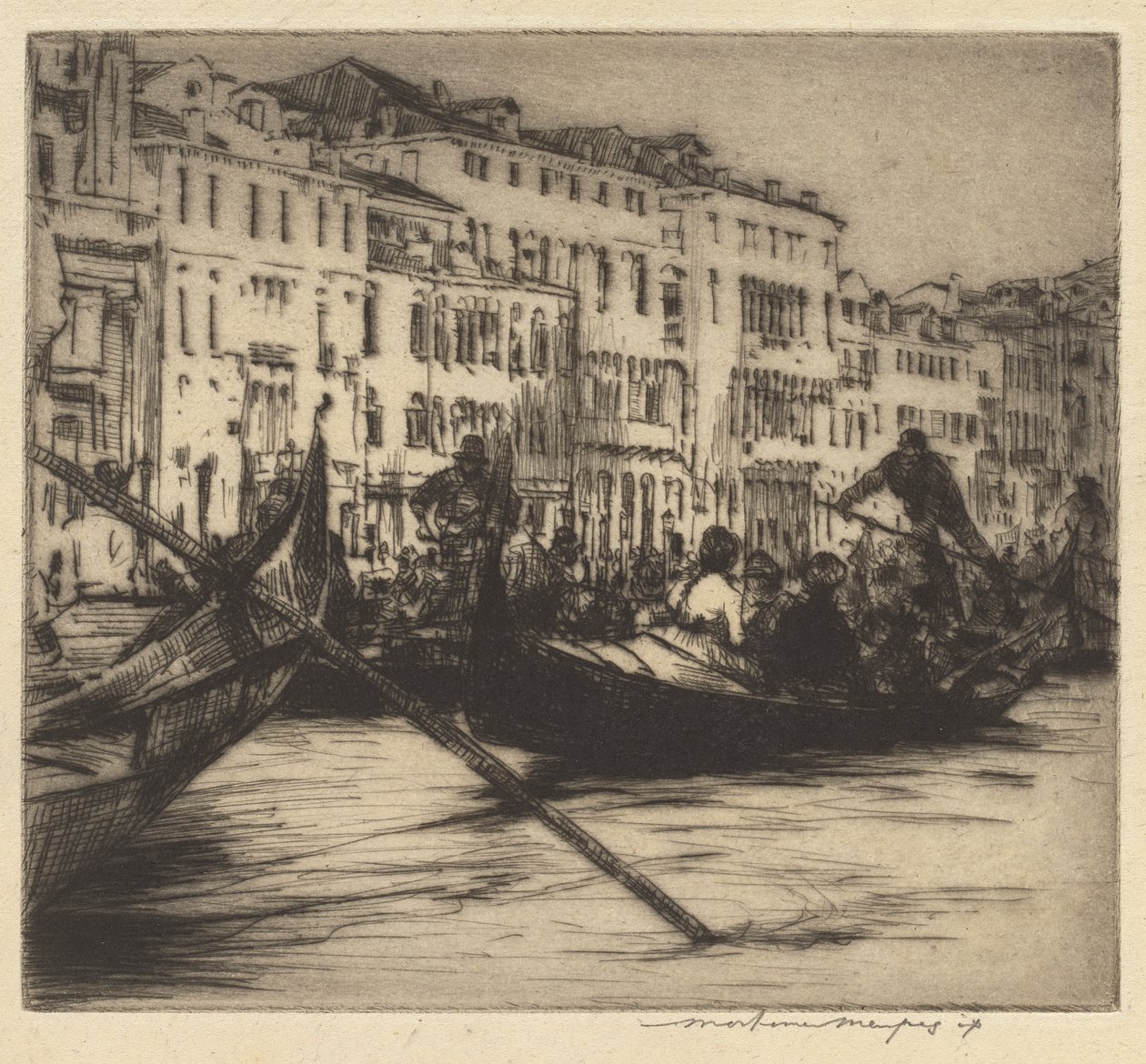 Festtag, Venedig von Mortimer Menpes