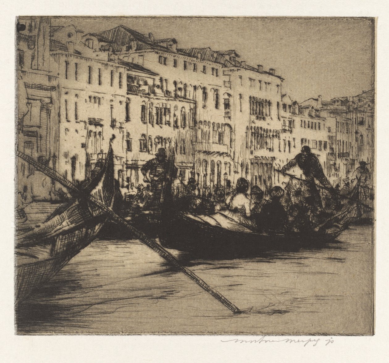 Festtag, Venedig von Mortimer Menpes