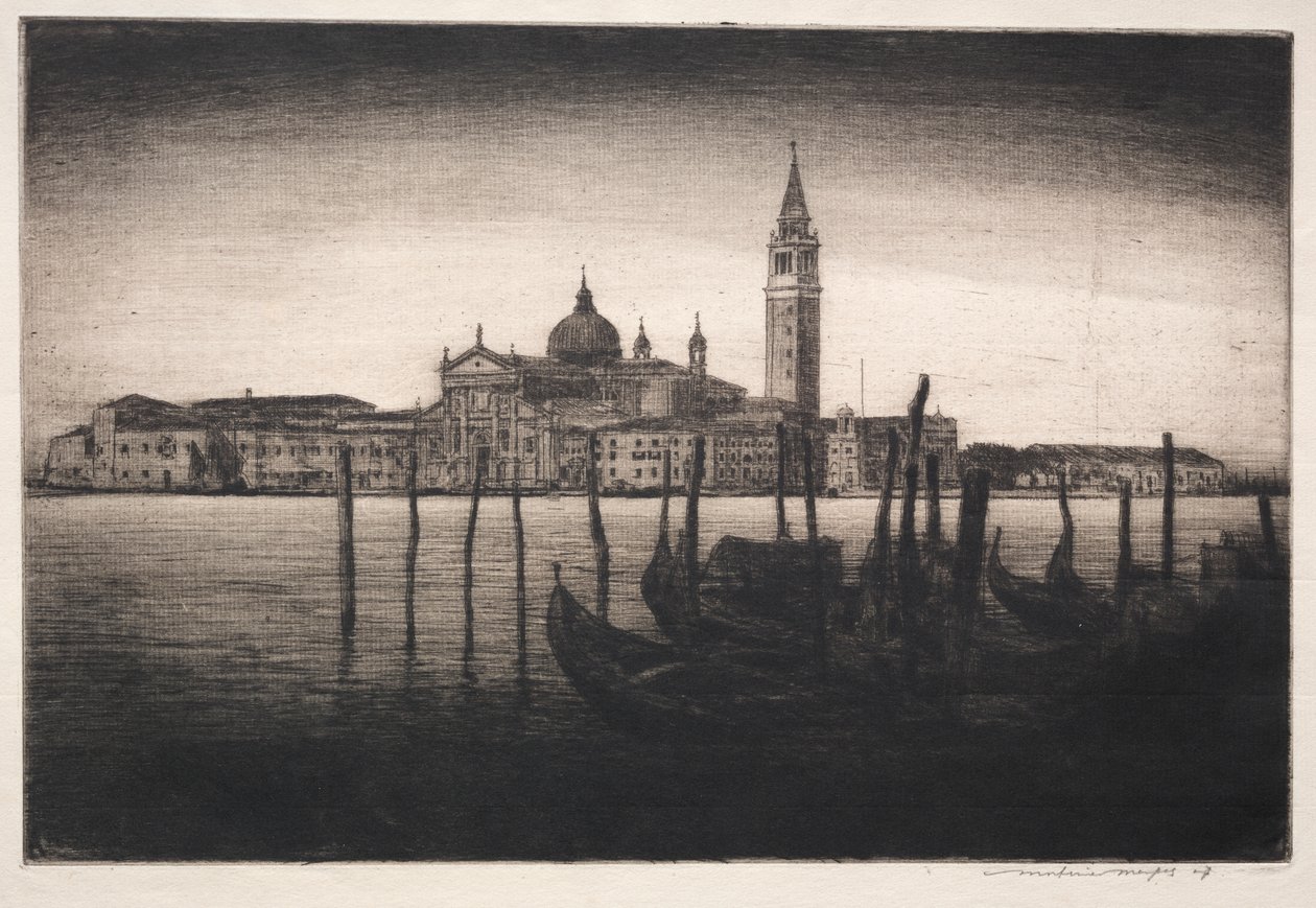 San Giorgio Maggiore von Mortimer Menpes