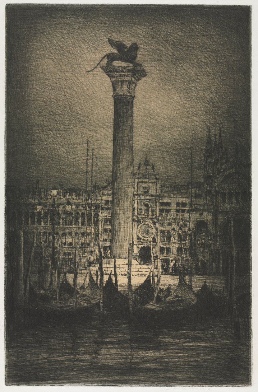 Piazza San Marco von Mortimer Menpes