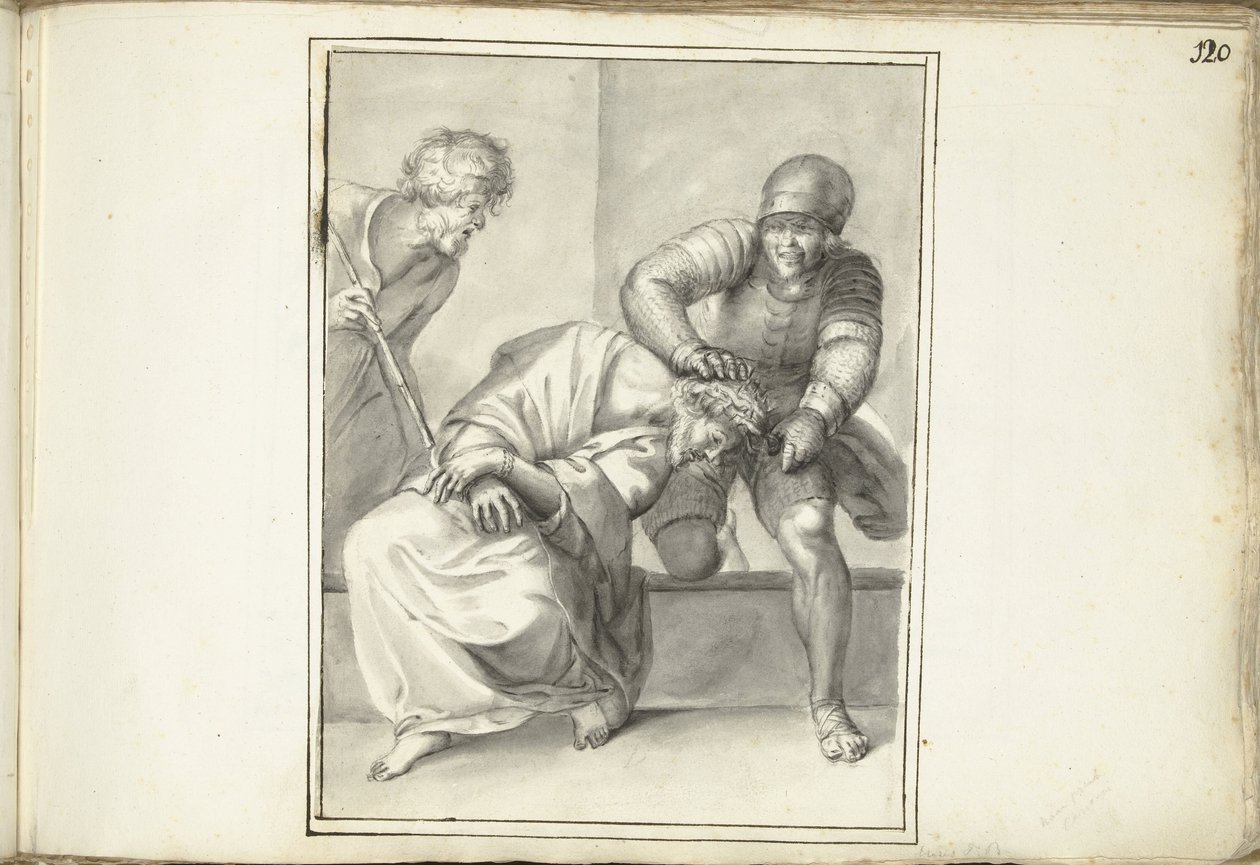 Christus mit Dornen gekrönt von Moses Ter Borch