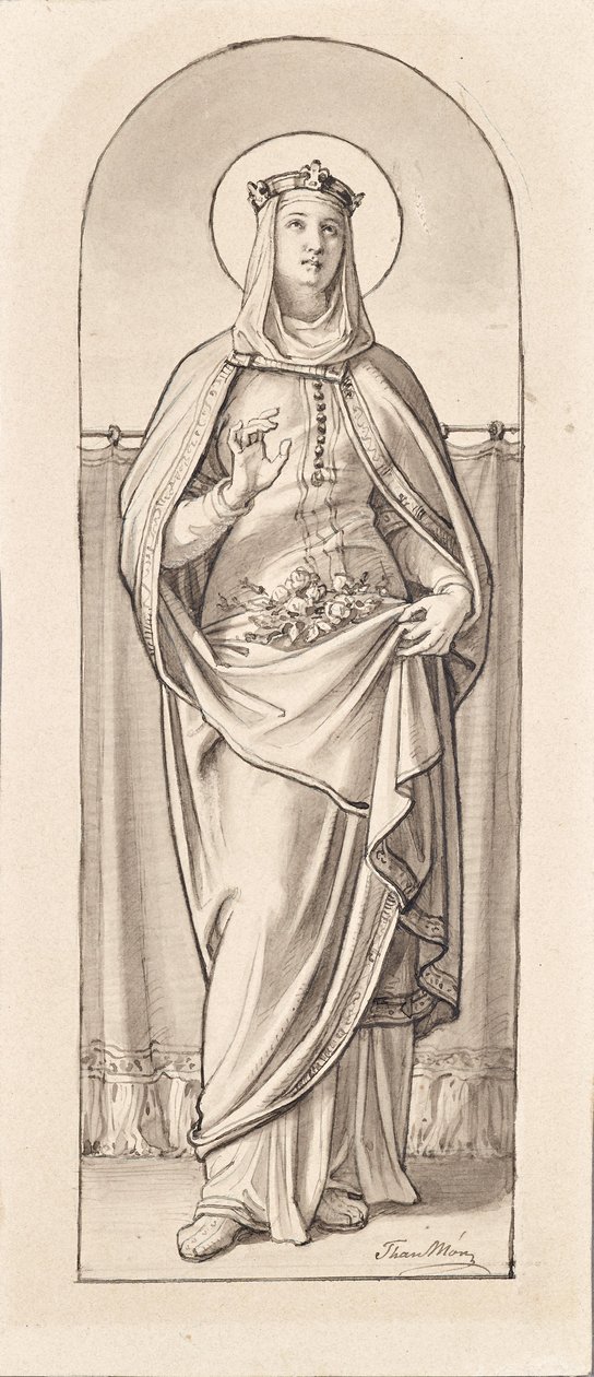 Hl. Elisabeth von Thüringen von Mór Than