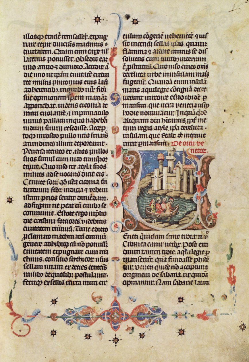 Illuminierte Chronik; Chronicon Pictum; Képes Krónika 15 von Márk Kálti