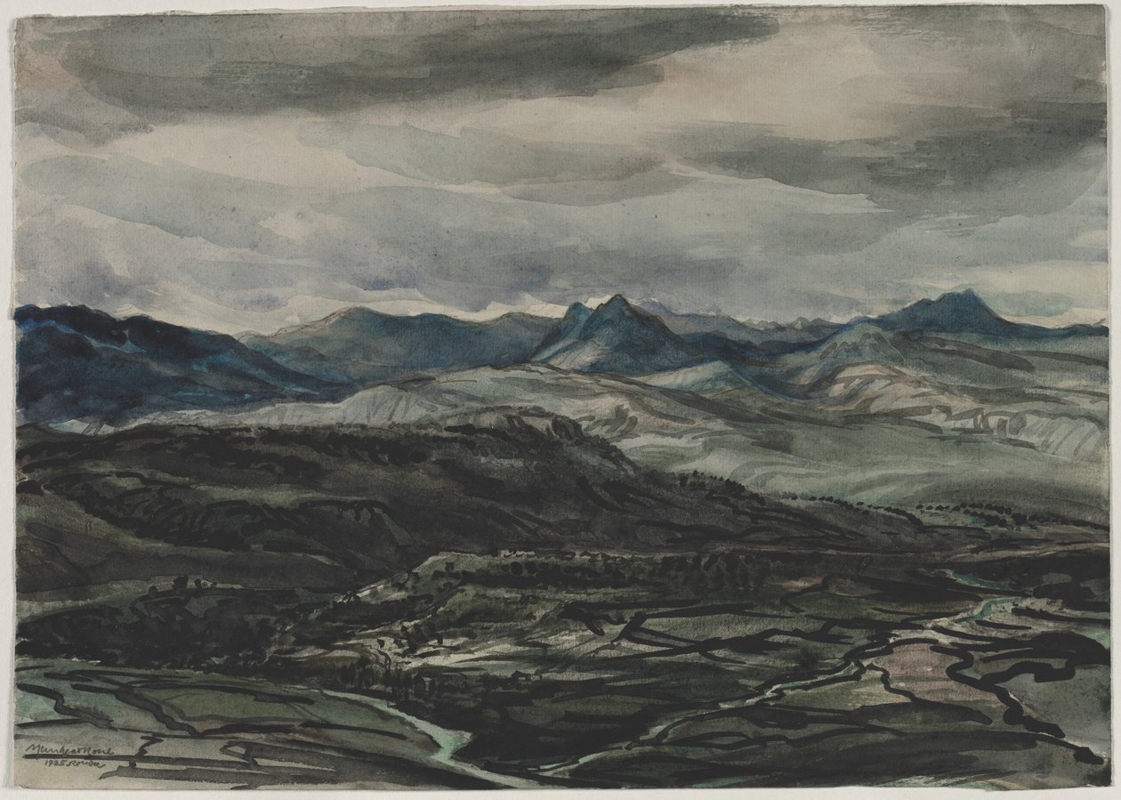Sturmwetter, Ronda, Spanien von Muirhead Bone