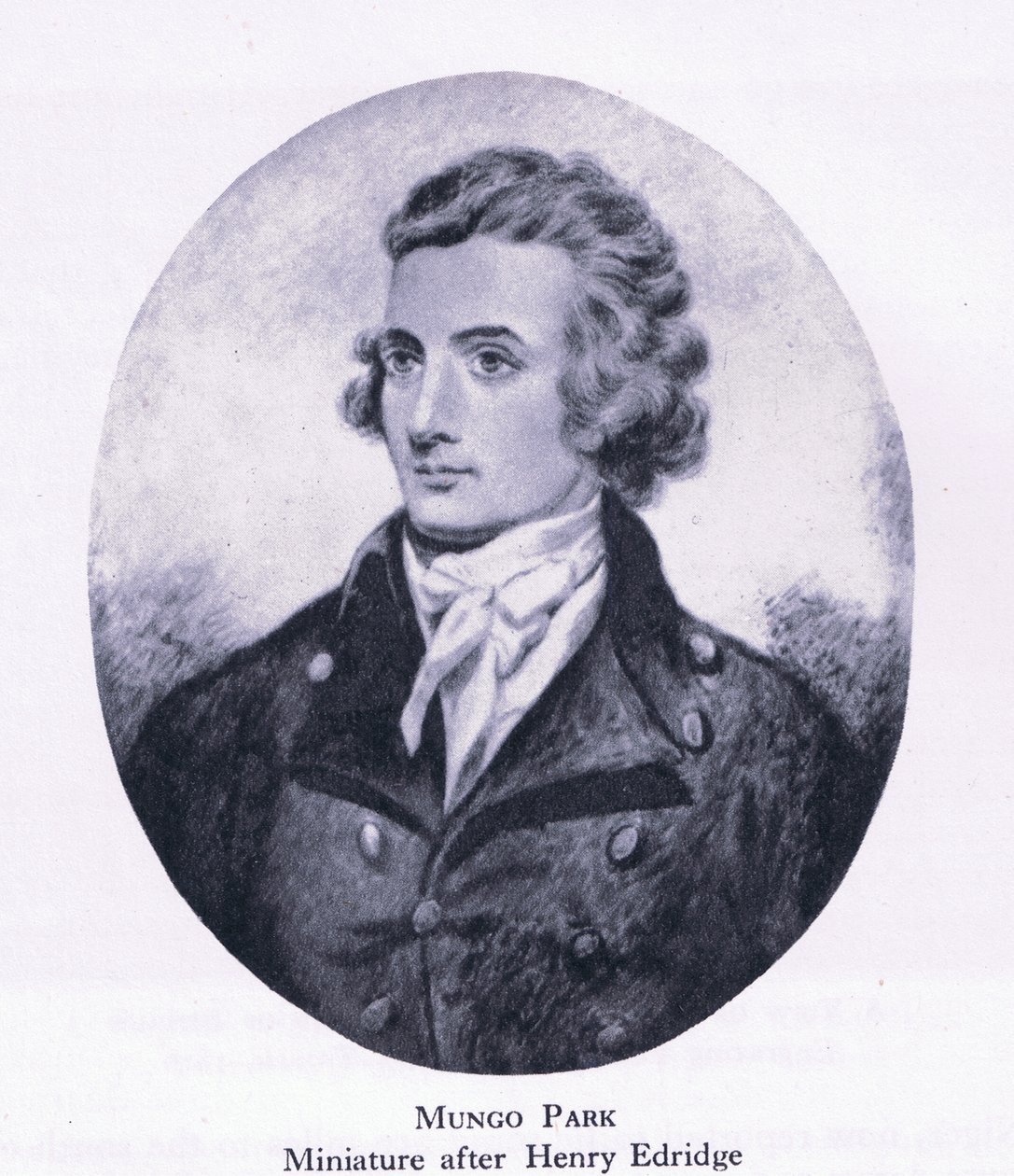 Britisches Abenteuer von Mungo Park