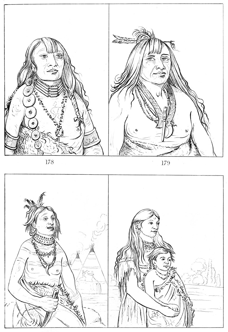 Kiowas, 1841 von Myers and Co