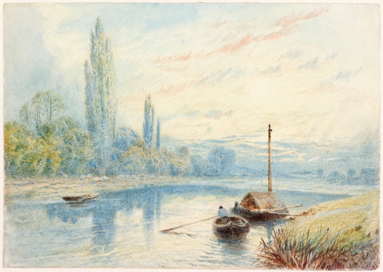 Flusslandschaft von Myles Birket Foster