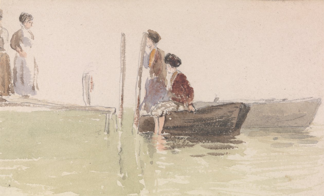 Der Steg von Myles Birket Foster