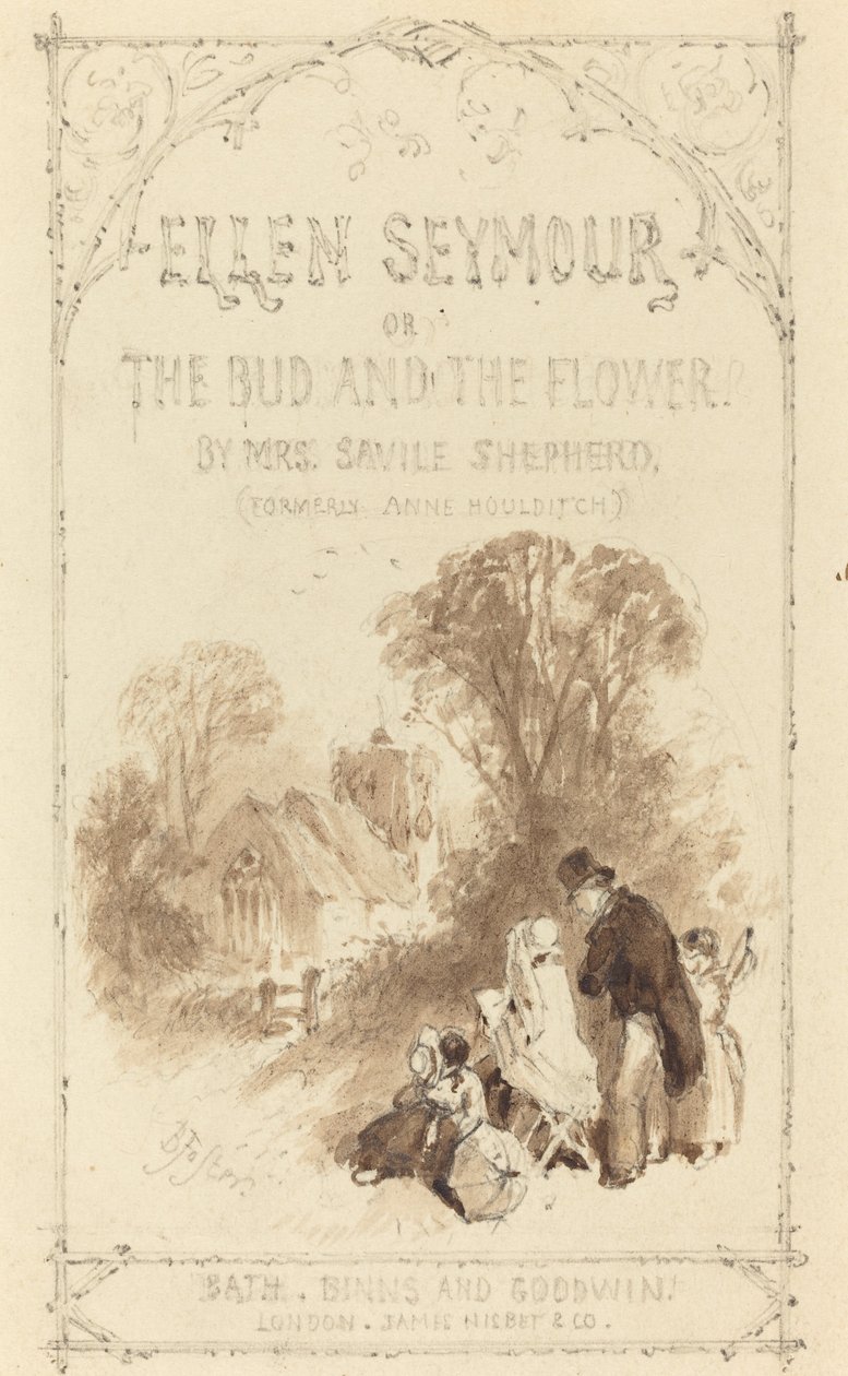 Titelseite für "Ellen Seymour" von Myles Birket Foster