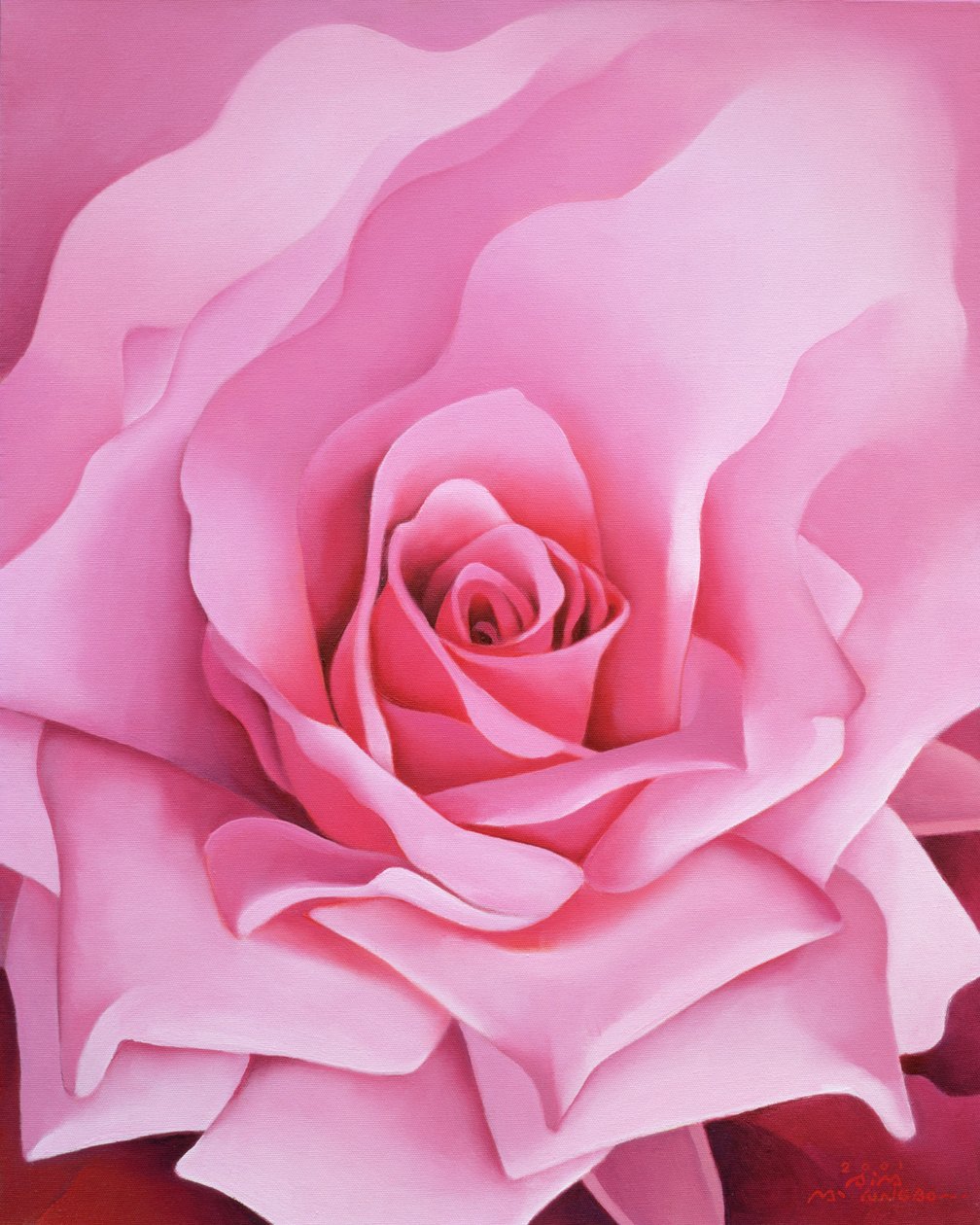 Die Rose, 2001 von Myung Bo Sim