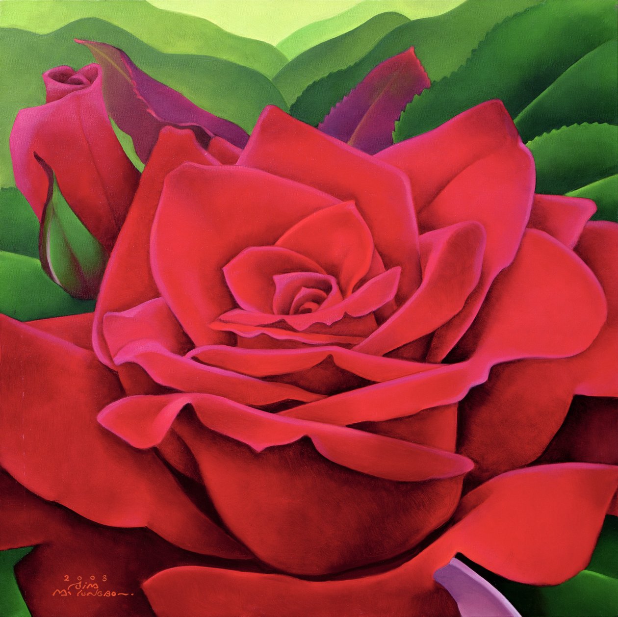 Die Rose, 2003 von Myung Bo Sim