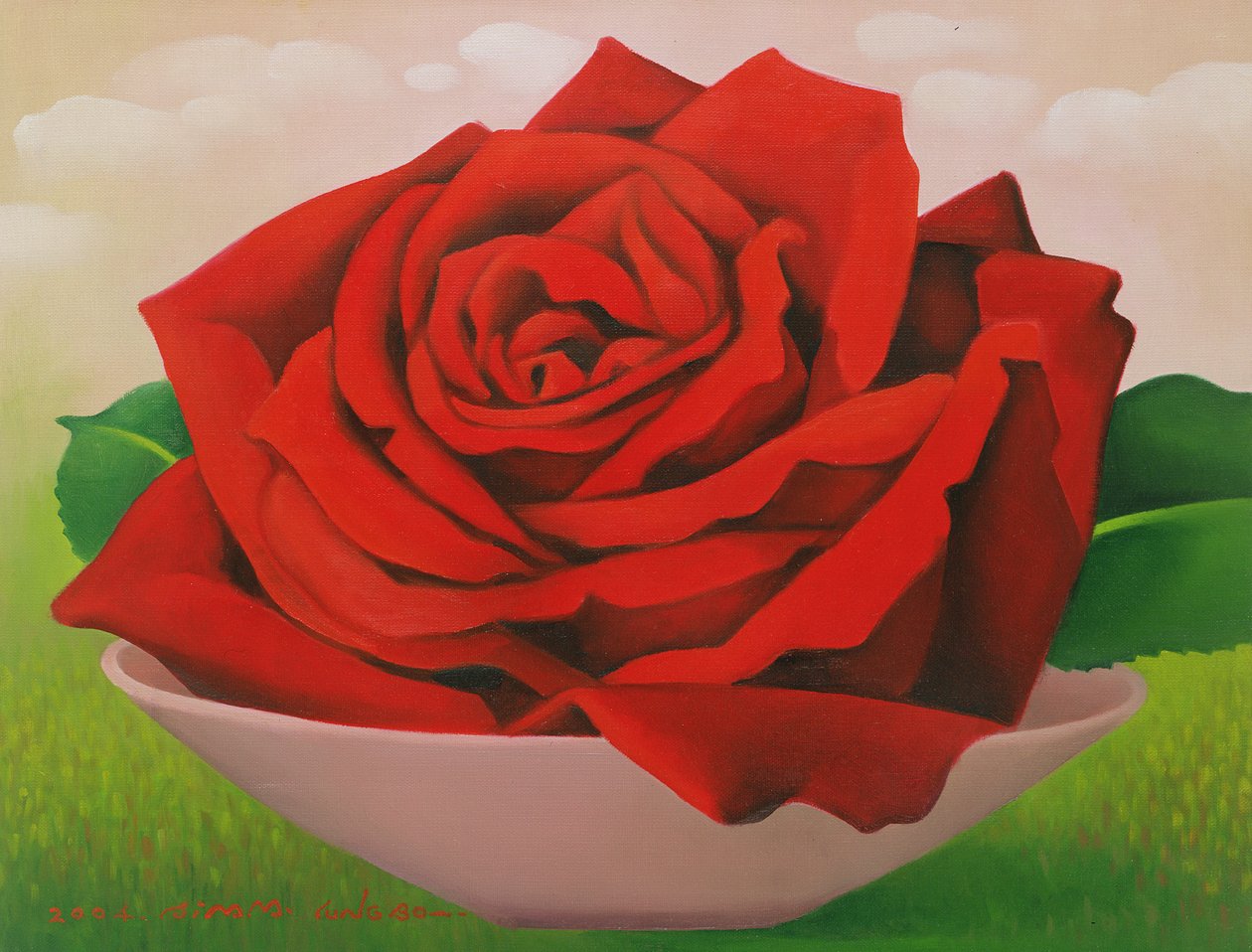Die Rose, 2004 von Myung Bo Sim