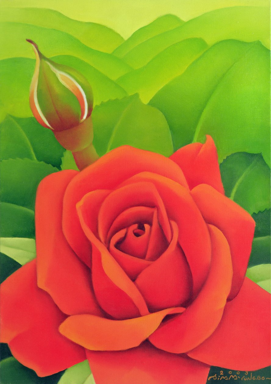 Die Rose, 2003 von Myung Bo Sim