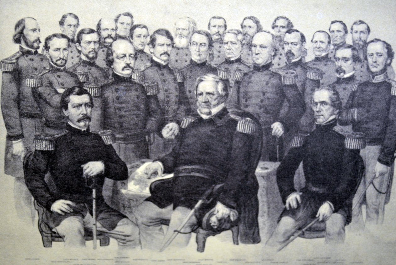 Currier & Ives Illustration 19. Jahrhundert. Champions der Union von N. and Ives, J.M. Currier
