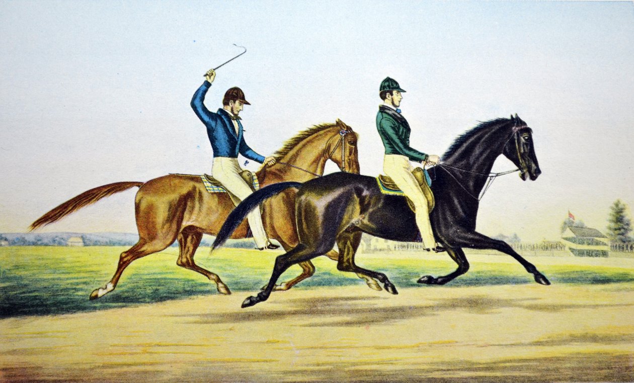 Mac und Zachary Taylor von N. and Ives, J.M. Currier