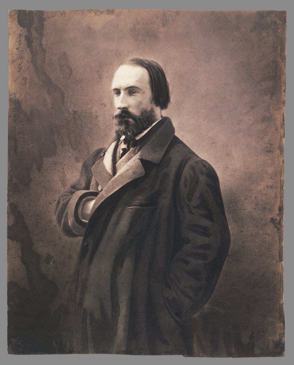 Auguste Vacquerie, ca. 1865 von Nadar