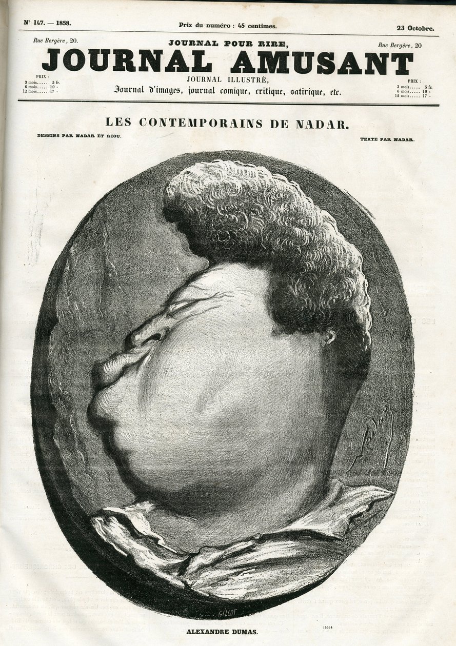 Titelblatt des „The Fun Journal“ von Nadar