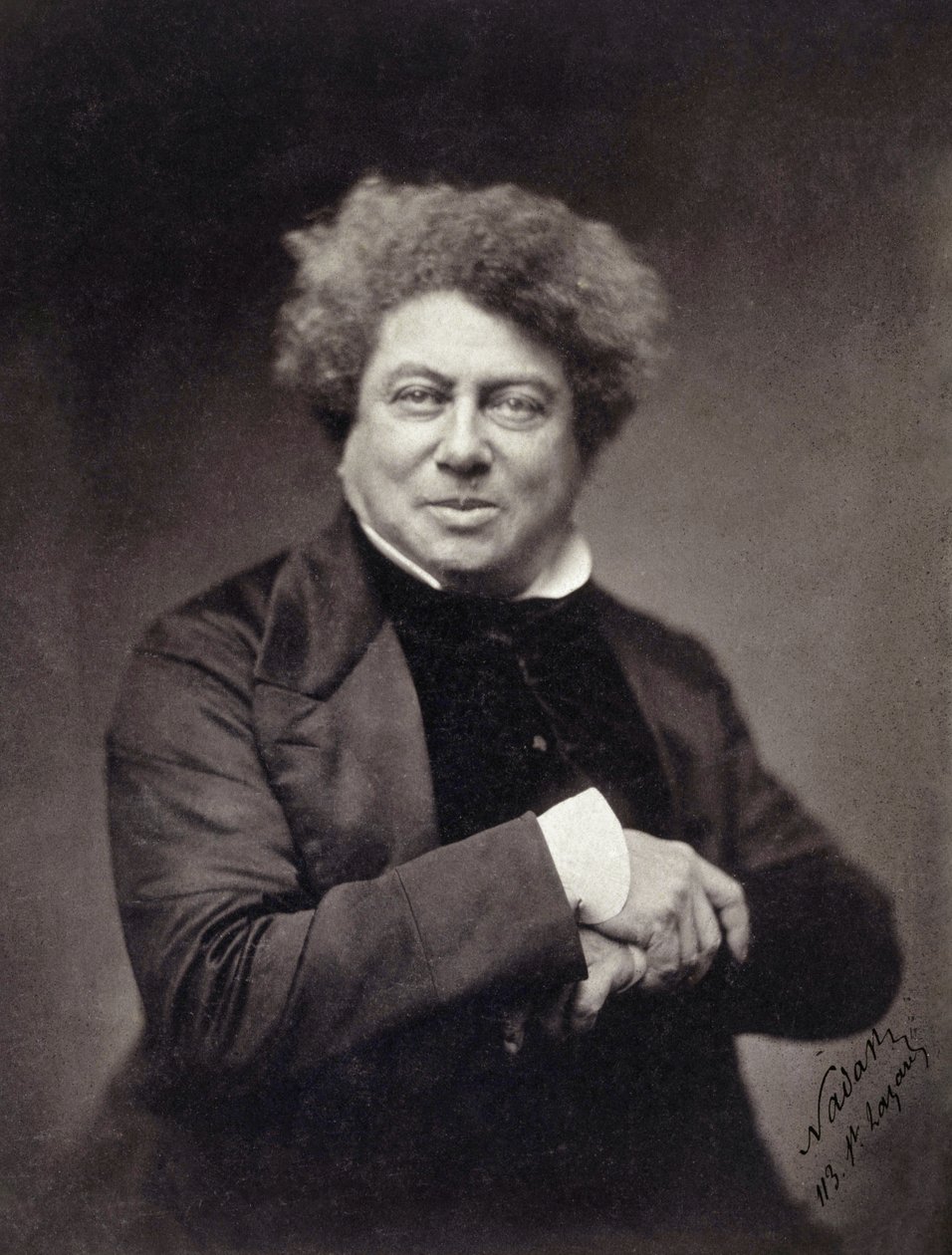 Alexandre Dumas père (1802-1870) von Nadar