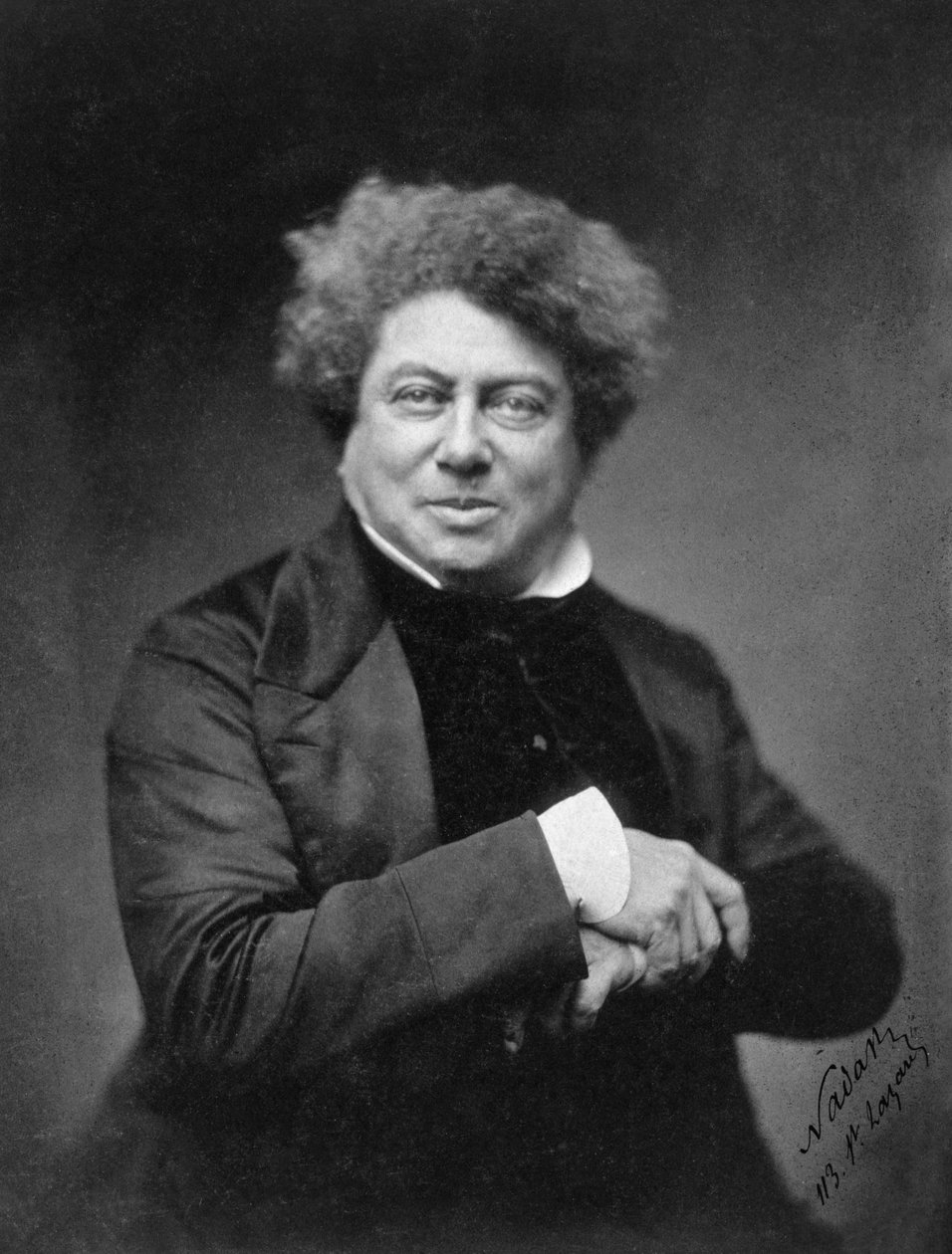 Alexandre Dumas père (1802-1870) von Nadar
