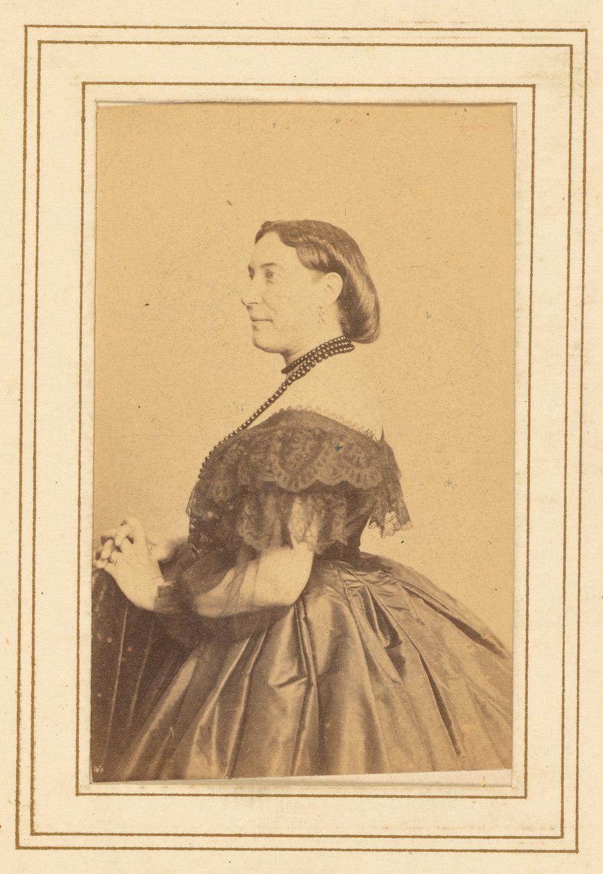 Augustine Brohan von Nadar [Gaspard Félix Tournachon]