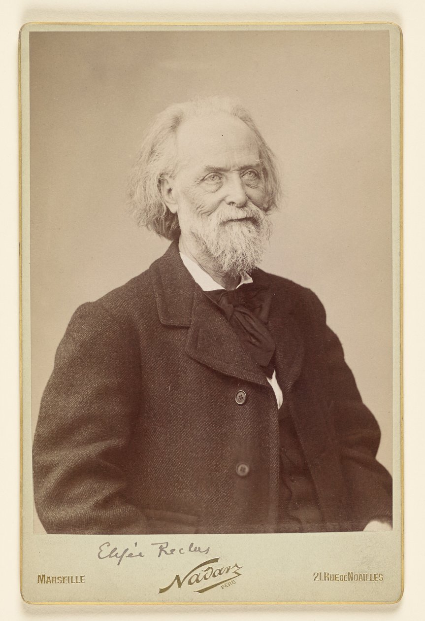 Élisée Reclus von Nadar [Gaspard Félix Tournachon]