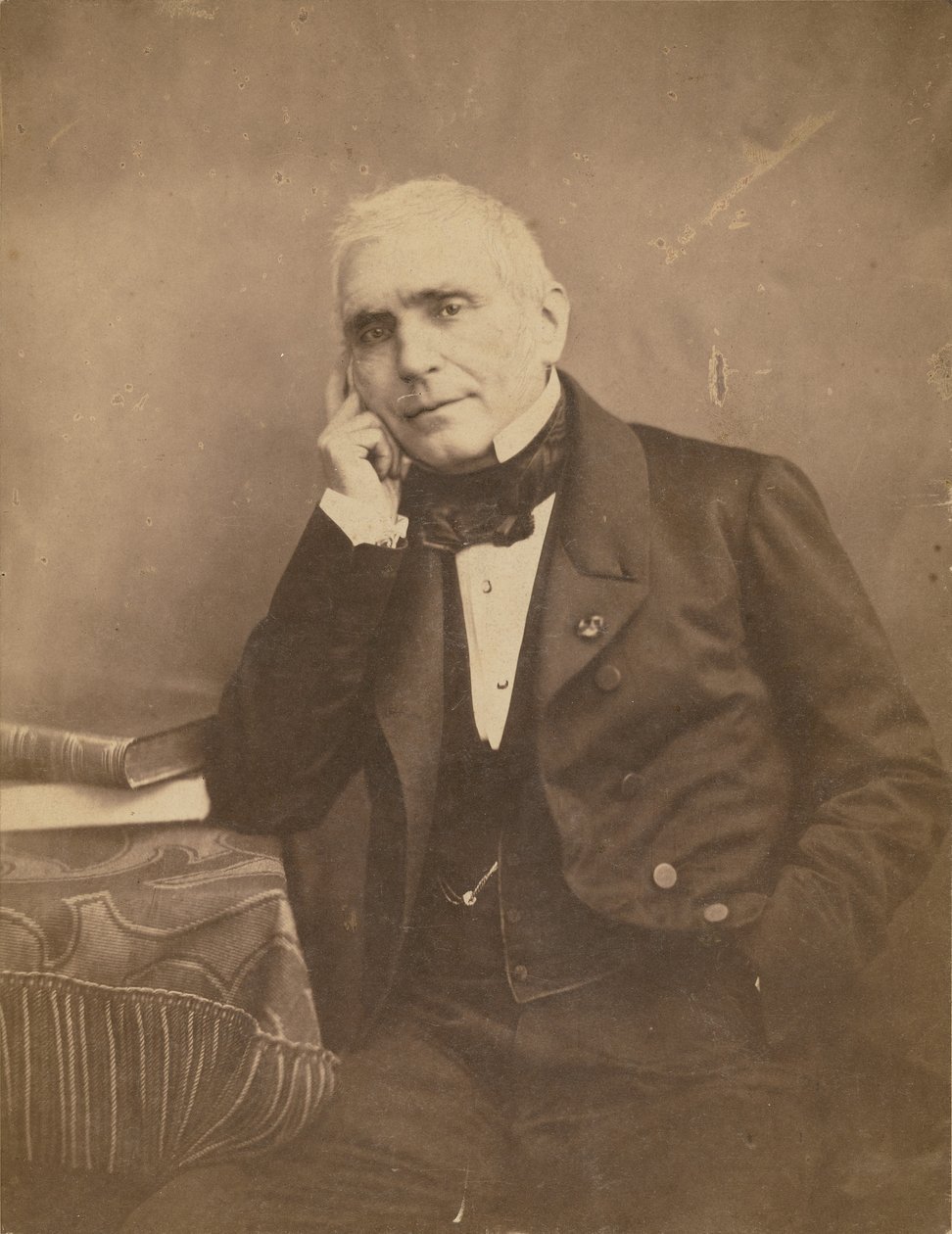 Eugène Scribe von Nadar [Gaspard Félix Tournachon]
