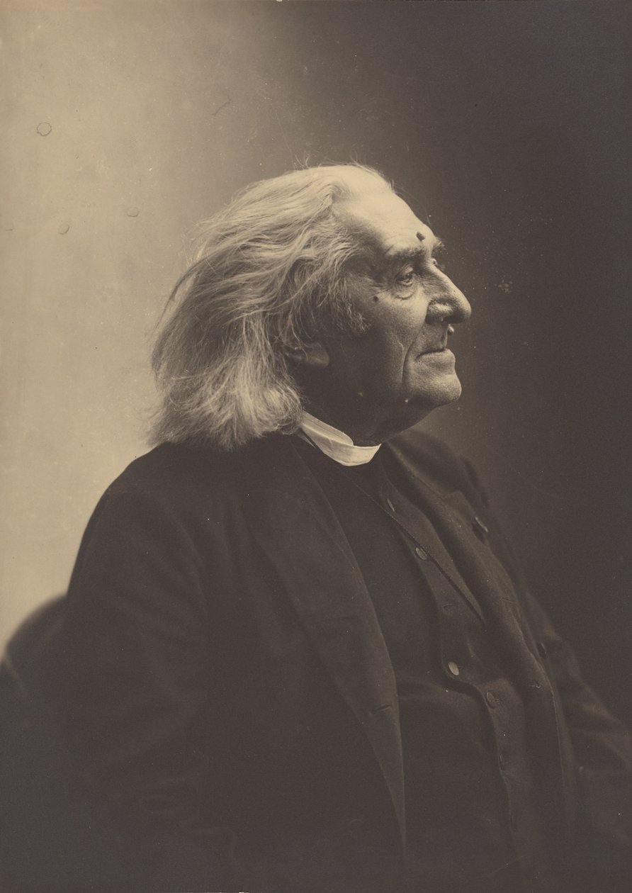 Franz Liszt von Nadar [Gaspard Félix Tournachon]