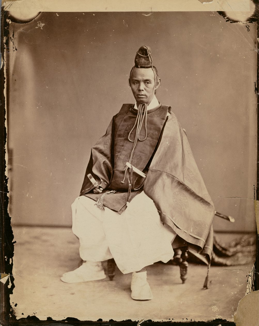 Japanischer Mann von Nadar [Gaspard Félix Tournachon]
