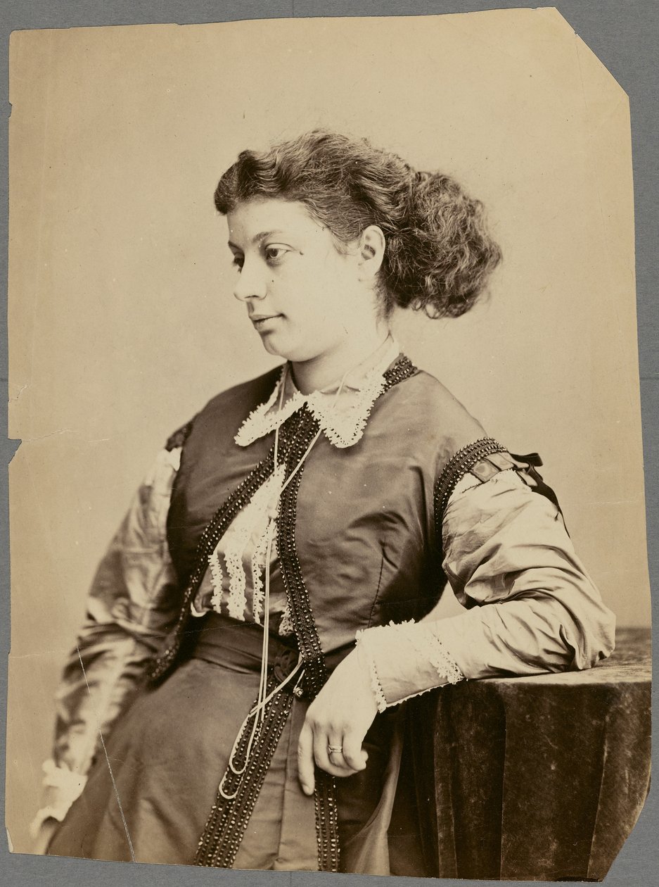 Mme Lina Sand [geb. Calamatta] von Nadar [Gaspard Félix Tournachon]