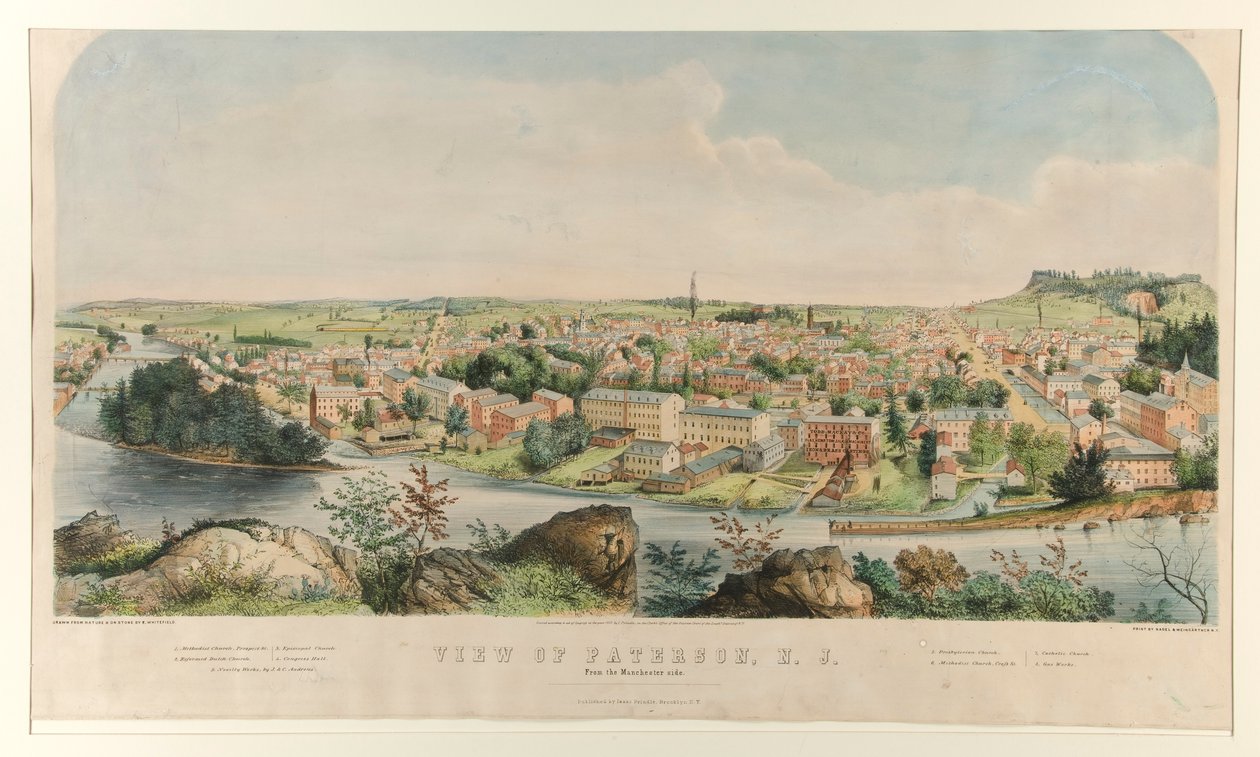 Ansicht von Paterson, N.J. von Nagel and Weingarten