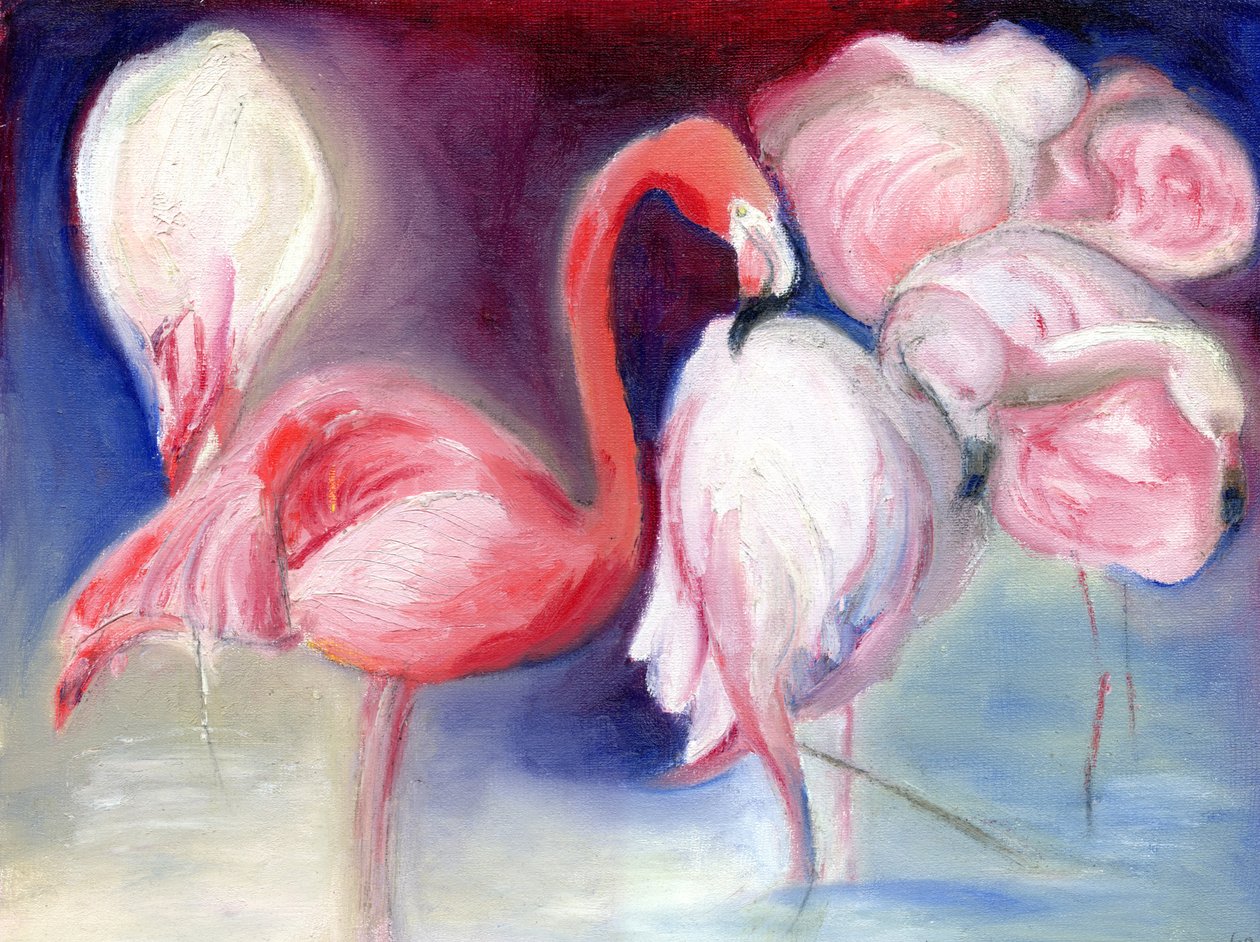Hübsch in Pink, 2012 von Nancy Moniz Charalambous