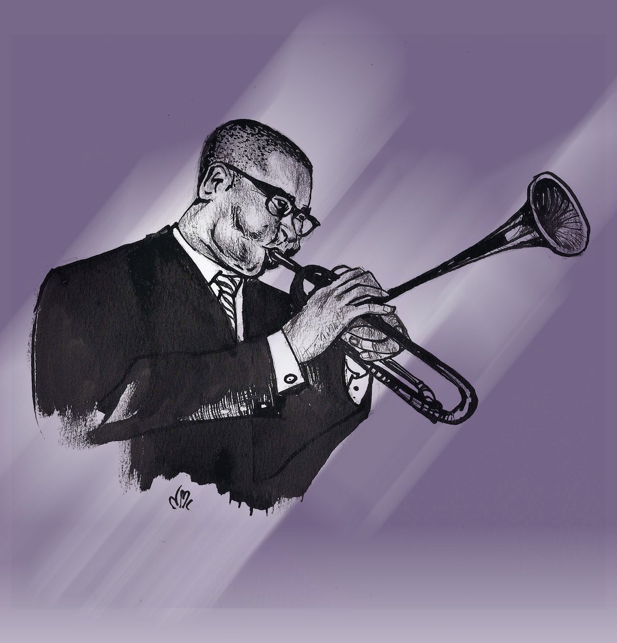 Dizzy Gillespie, 2021 von Nancy Moniz Charalambous