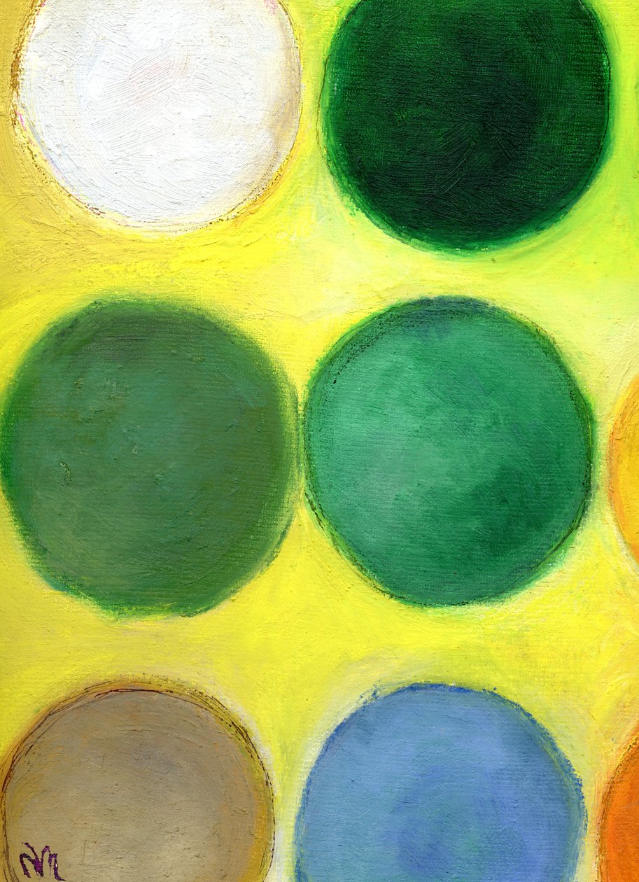 Die glücklichen Punkte 2, 2014 von Nancy Moniz Charalambous