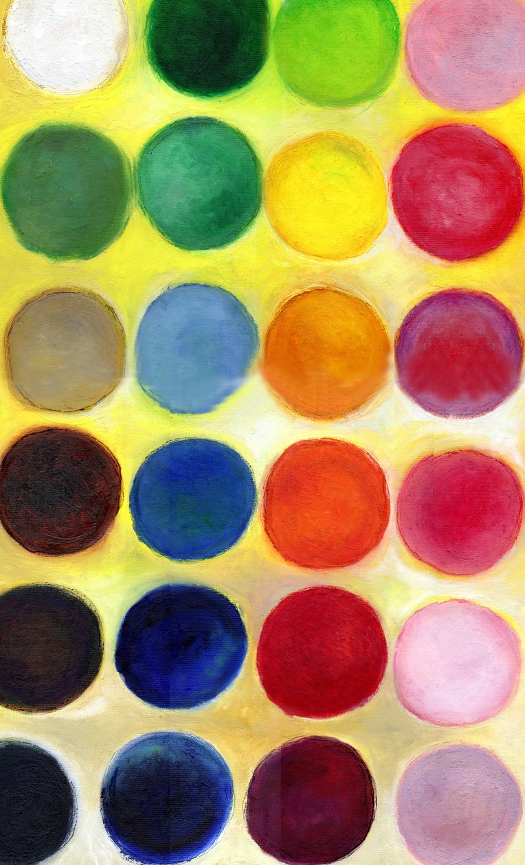 Die harmonischen glücklichen Punkte, 2014 von Nancy Moniz Charalambous