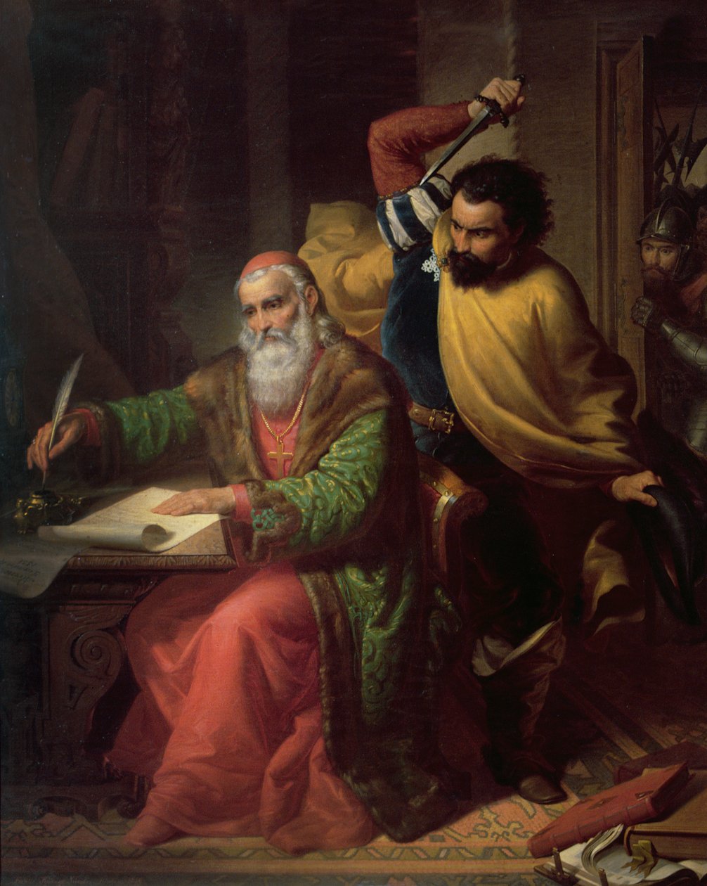 Die Ermordung von Martinuzzi von Nandor Rakosi