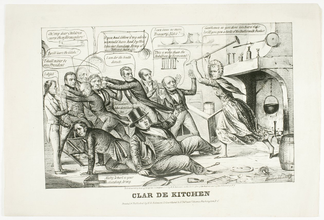 Clar de Kitchen, 1840 von Napoleon Sarony