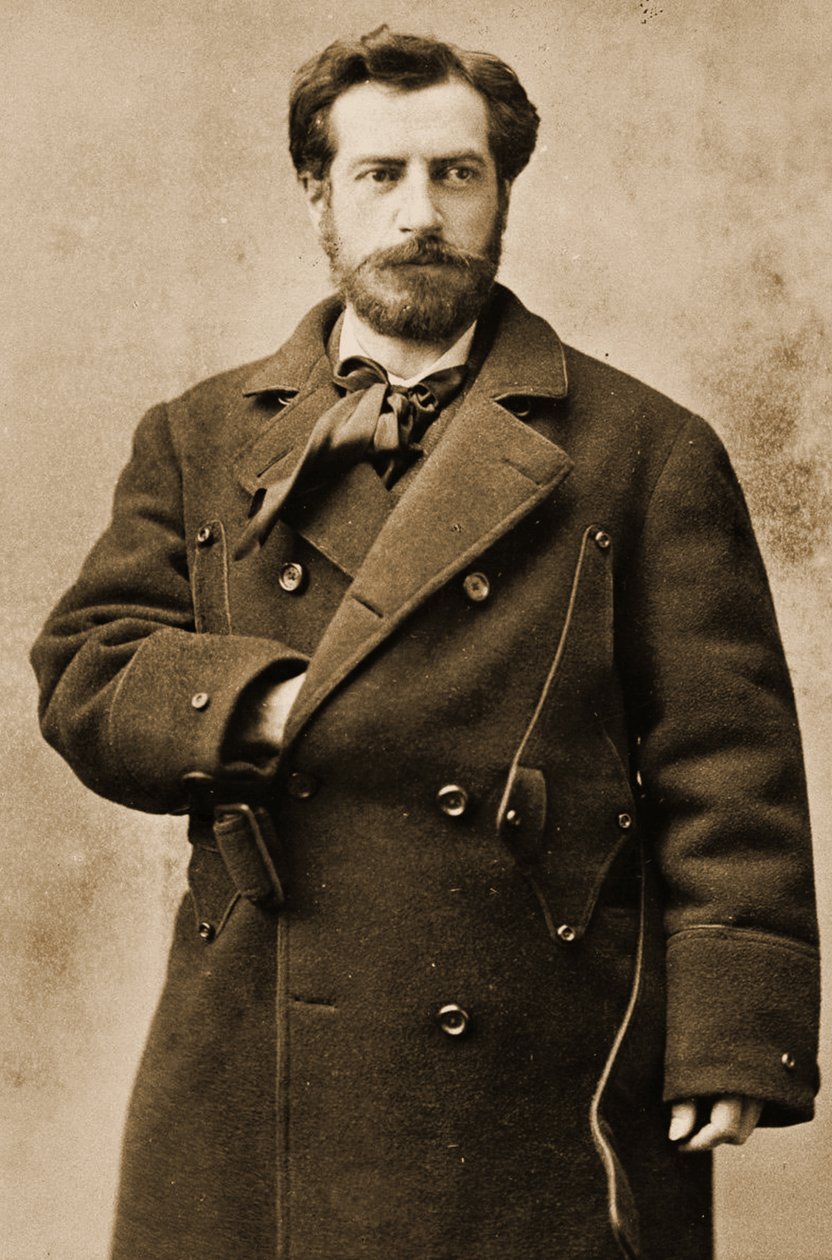 Porträt von Frédéric Auguste Bartholdi, ca. 1880 von Napoleon Sarony