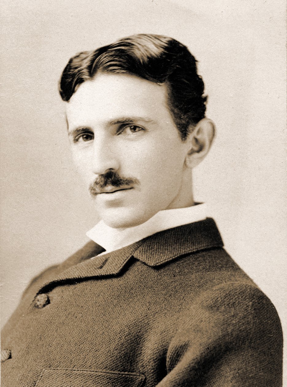 Porträt von Nikola Tesla von Napoleon Sarony