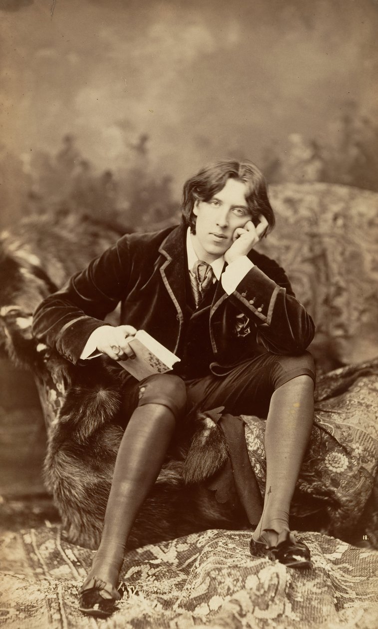 Oscar Wilde, 1882 von Napoleon Sarony