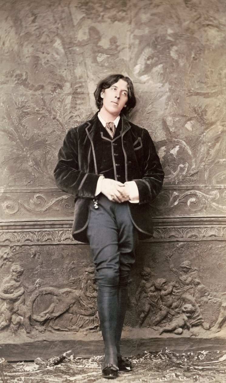 Oscar Wilde, frühe 1880er (Foto) von Napoleon Sarony
